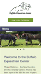 Mobile Screenshot of buffaloequestriancenter.org